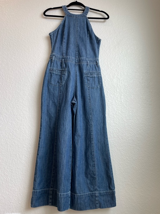 Anthropologie Pants - ANTHROPOLOGIE Pilcro Femme Denim Jumpsuit • Size 0